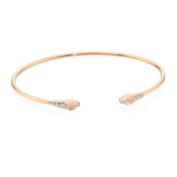 Pomellato Jewelry - Pomellato - 18k Gold Moonstone & Diamond Bracelet